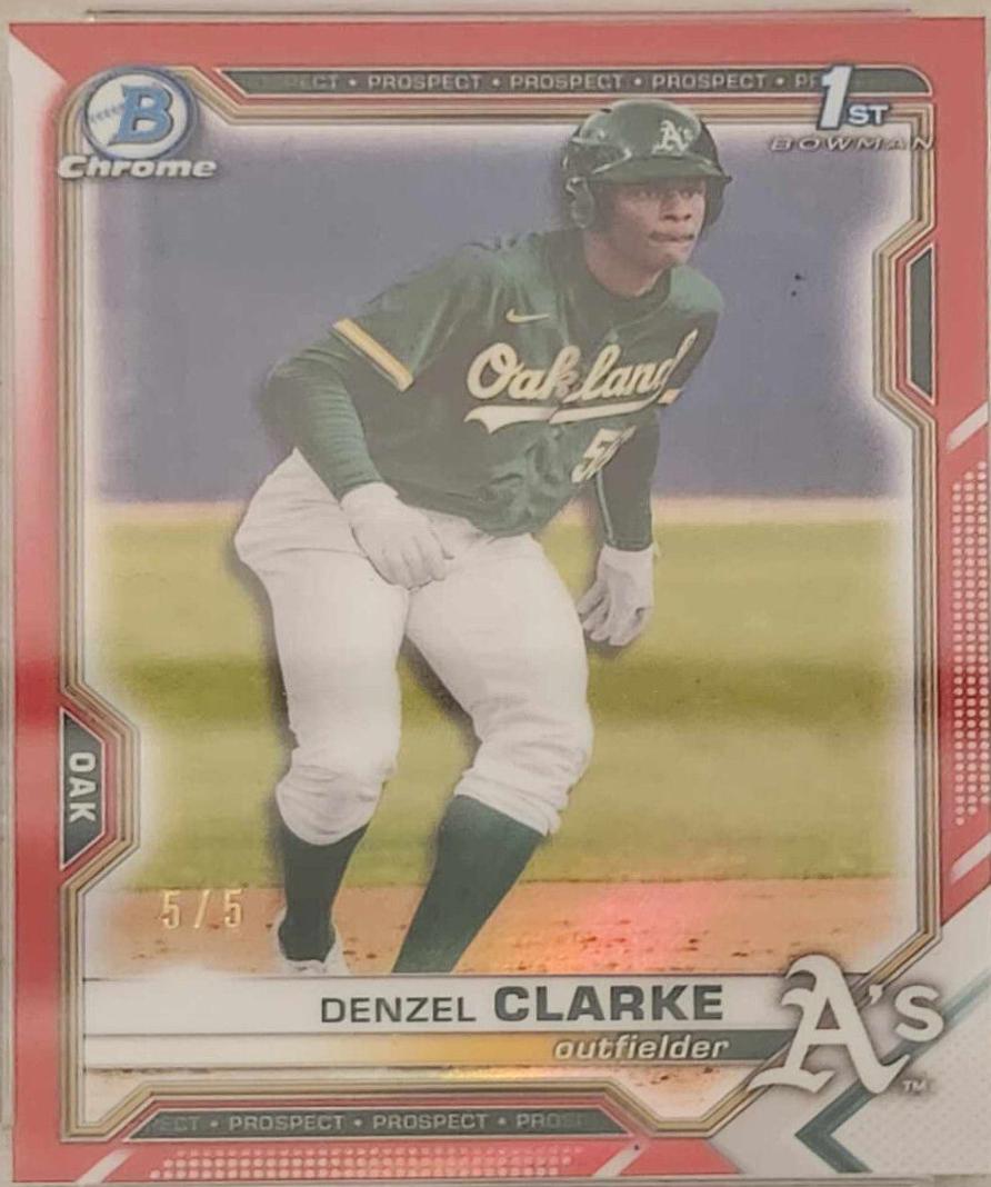 Denzel Clarke [Red Refractor] #BDC-128
