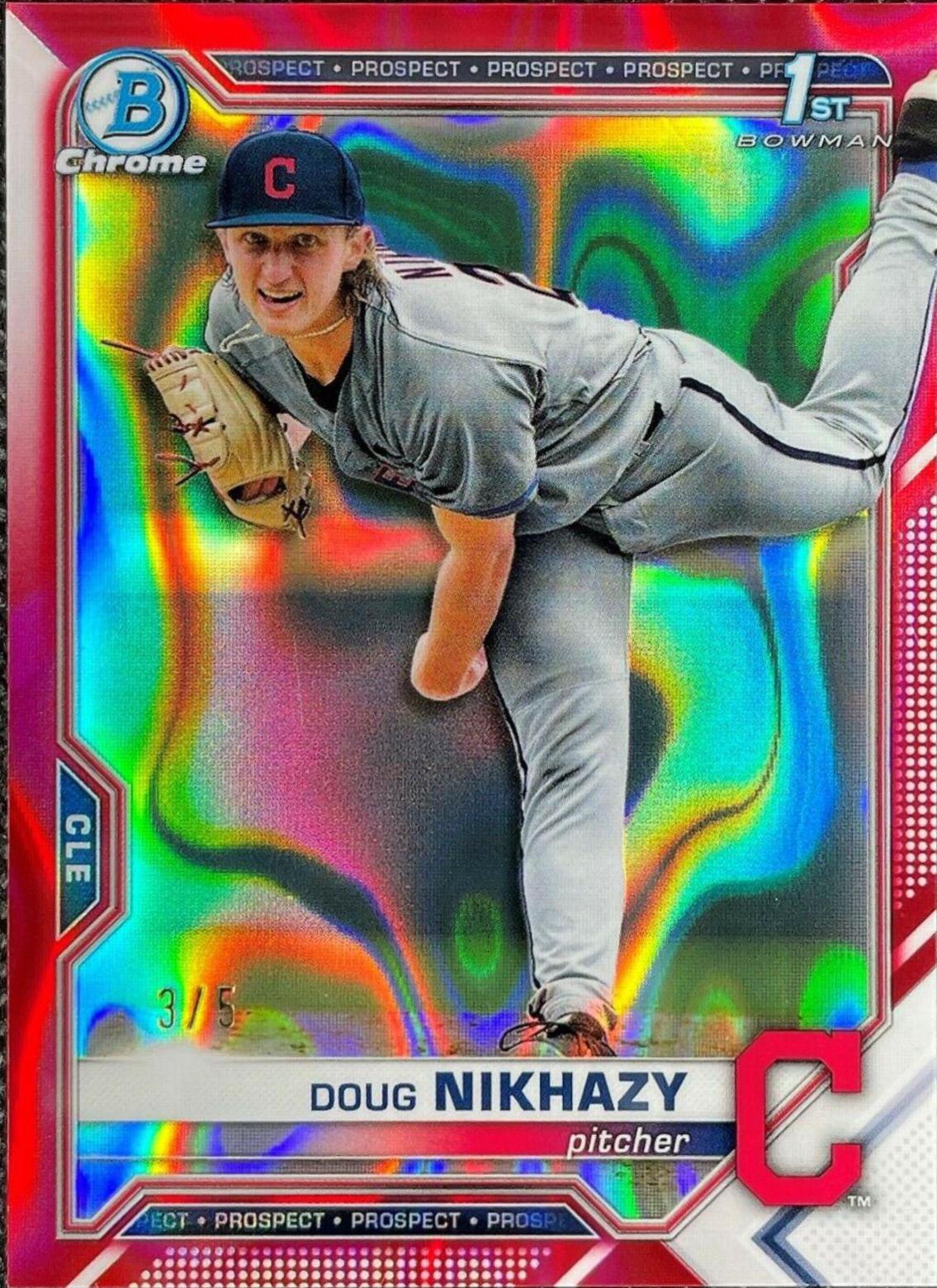 Doug Nikhazy [Red Lava Refractor] #BDC-143