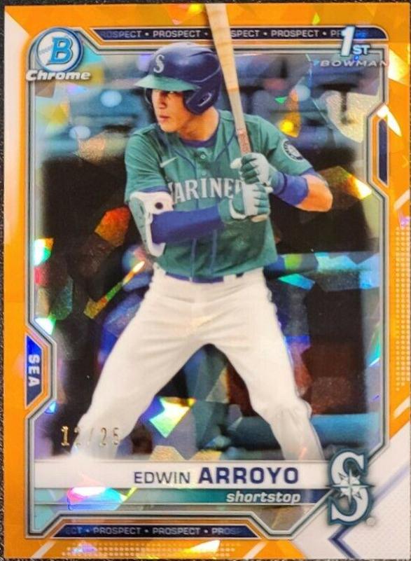Edwin Arroyo [Orange Refractor] #BDC-74
