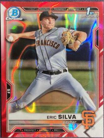 Eric Silva [Red Lava Refractor] #BDC-162