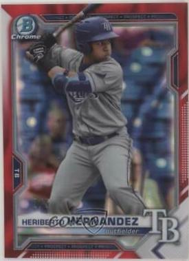Heriberto Hernandez [Red Lava Refractor] #BDC-100