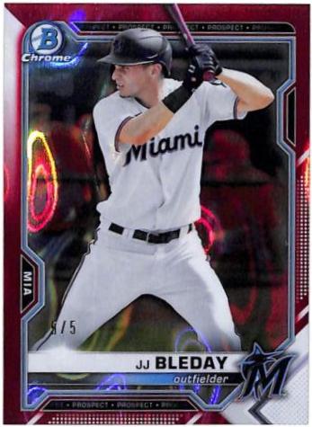 JJ Bleday [Red Lava Refractor] #BDC-17