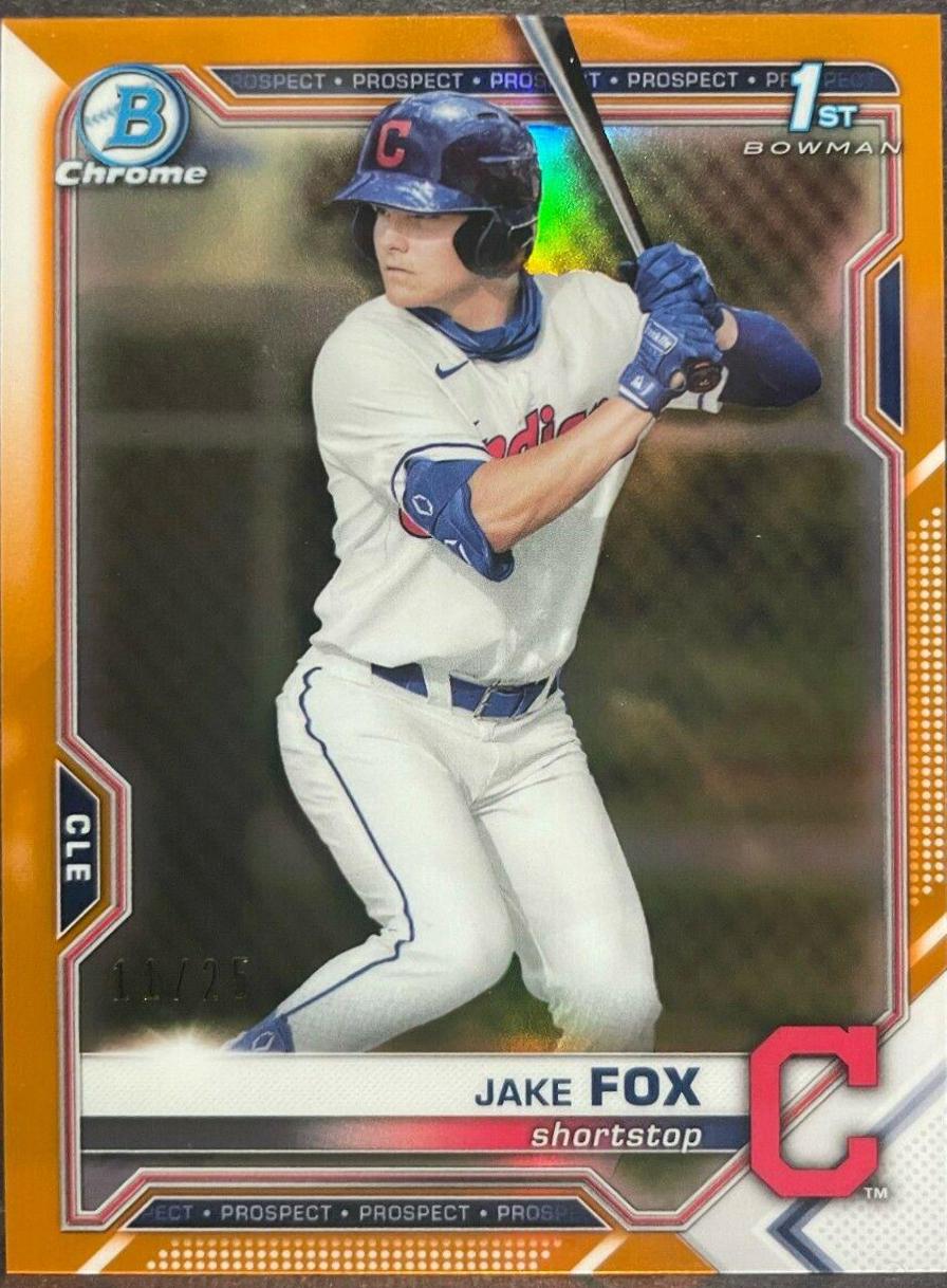 Jake Fox [Orange Refractor] #BDC-102