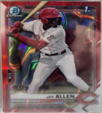 Jay Allen [Red Lava Refractor] #BDC-11