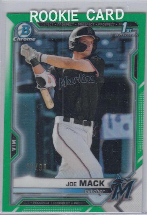 Joe Mack [Green Refractor] #BDC-159