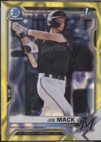 Joe Mack [Yellow Lava Refractor] #BDC-159