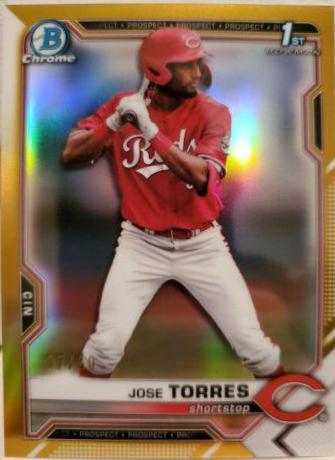 Jose Torres [Gold Refractor] #BDC-125