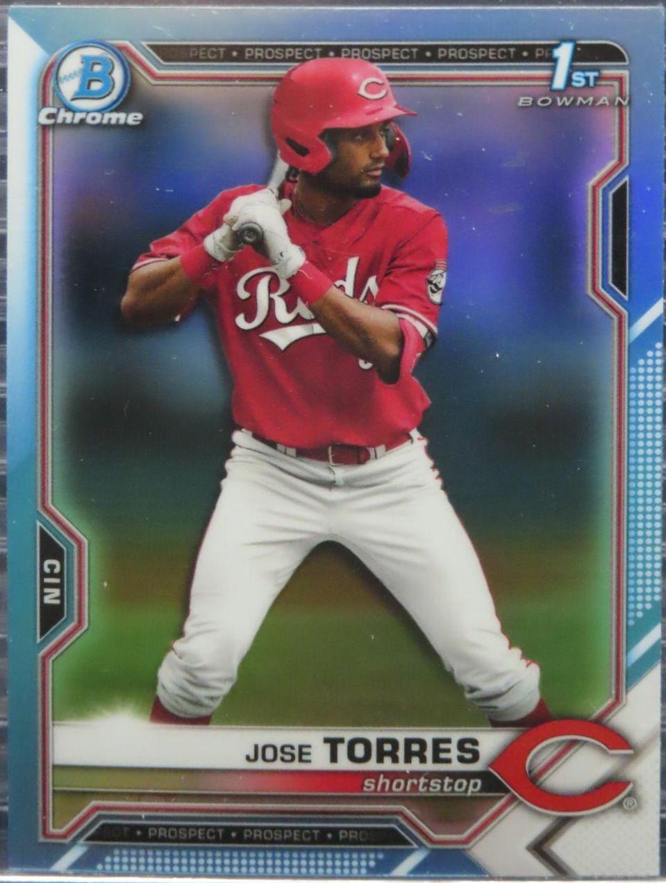 Jose Torres [Sky Blue Refractor] #BDC-125