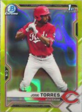 Jose Torres [Yellow Lava Refractor] #BDC-125