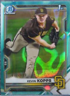 Kevin Kopps [Aqua Lava Refractor] #BDC-7