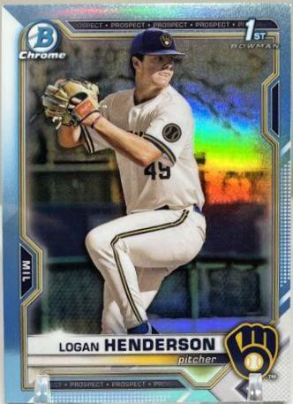 Logan Henderson [Blue Refractor] #BDC-114