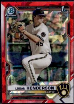 Logan Henderson [Red Refractor] #BDC-114