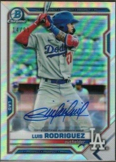 Luis Rodriguez [Autograph] #BDC-134