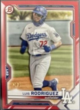 Luis Rodriguez [Red Refractor] #BDC-134