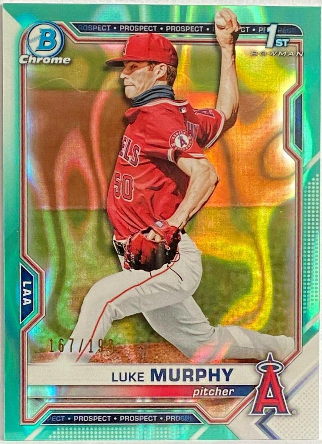 Luke Murphy [Aqua Lava Refractor] #BDC-167