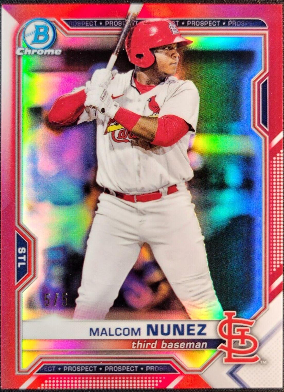 Malcom Nunez [Red Refractor] #BDC-56