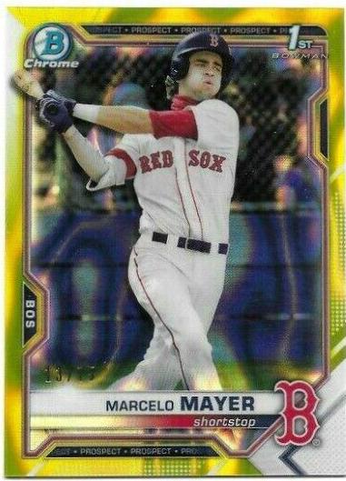 Marcelo Mayer [Yellow Lava Refractor] #BDC-174