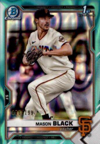 Mason Black [Aqua Lava Refractor] #BDC-129
