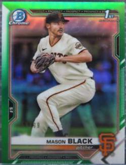 Mason Black [Green Refractor] #BDC-129