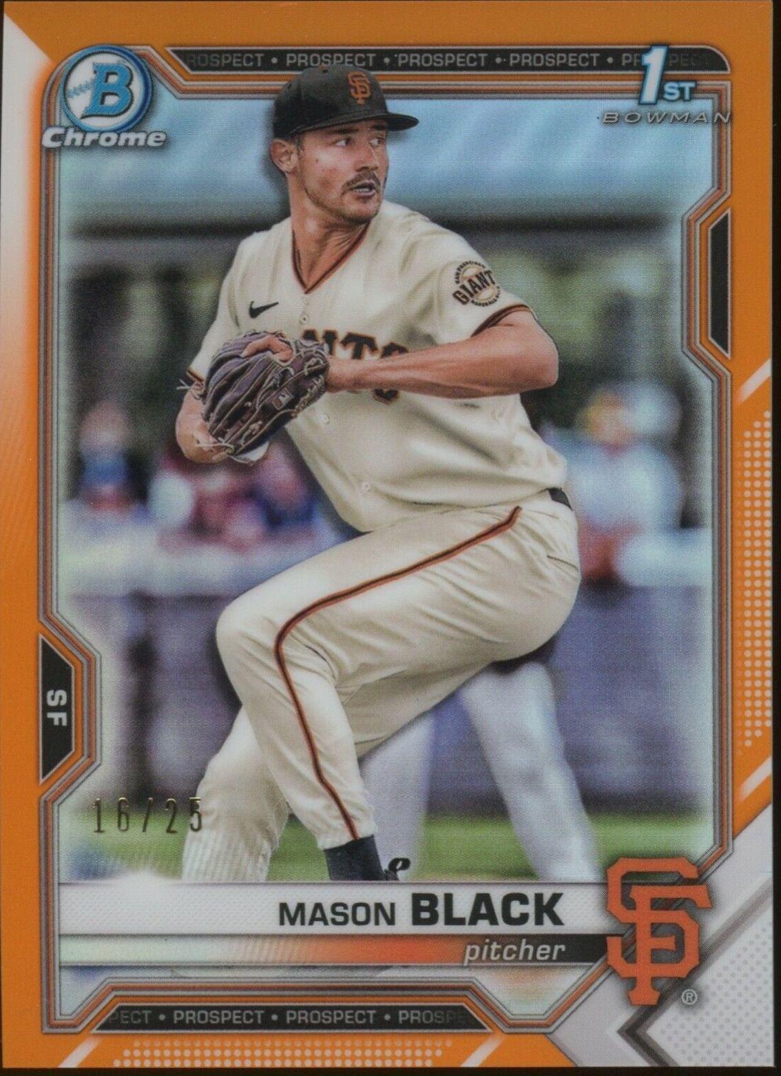 Mason Black [Orange Refractor] #BDC-129