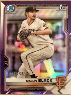 Mason Black [Purple Refractor] #BDC-129