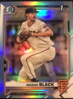 Mason Black [Sky Blue Refractor] #BDC-129