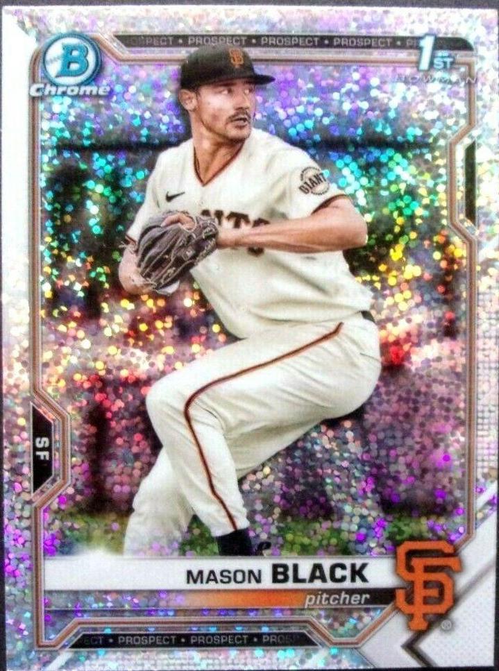 Mason Black [Sparkle Refractor] #BDC-129