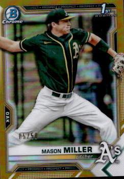 Mason Miller [Gold Refractor] #BDC-85