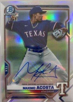 Maximo Acosta [Autograph] #BDC-139