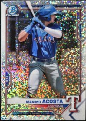 Maximo Acosta [Sparkle Refractor] #BDC-139