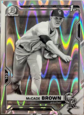 McCade Brown [Black & White RayWave Refractor] #BDC-59