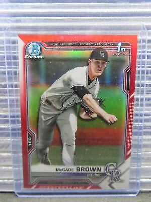 McCade Brown [Red Refractor] #BDC-59