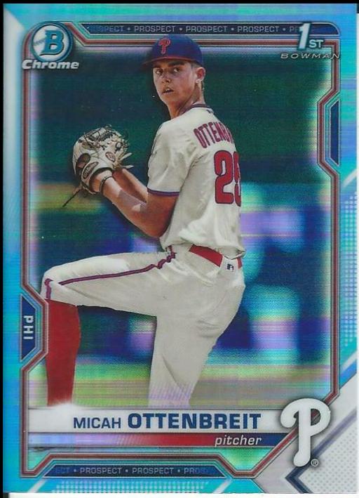 Micah Ottenbreit [Sky Blue Refractor] #BDC-170