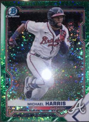 Michael Harris [Green Refractor] #BDC-86