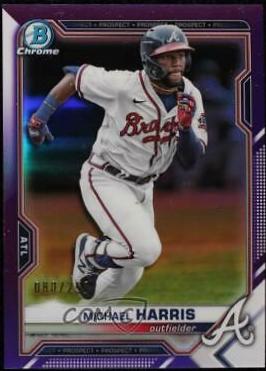 Michael Harris [Purple Refractor] #BDC-86