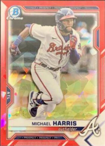 Michael Harris [Red Refractor] #BDC-86