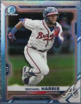 Michael Harris [Sky Blue Refractor] #BDC-86