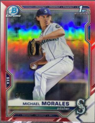 Michael Morales [Red Refractor] #BDC-160