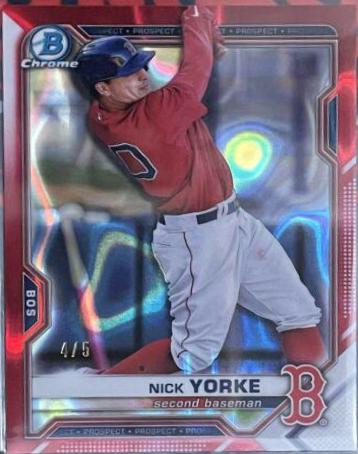 Nick Yorke [Red Lava Refractor] #BDC-53