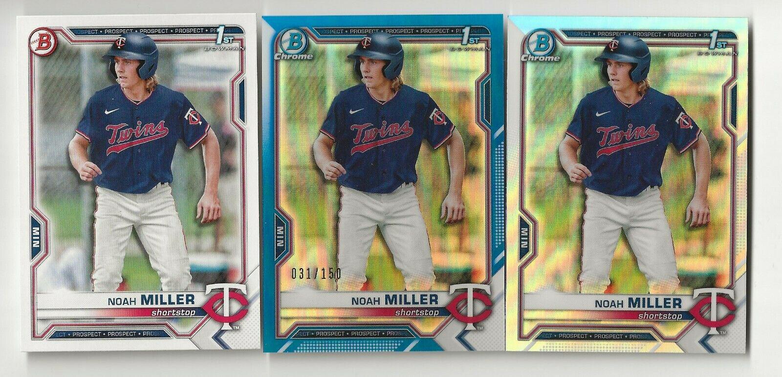 Noah Miller [Blue Refractor] #BDC-109