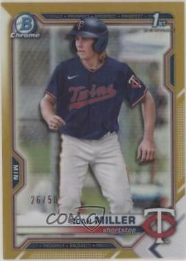 Noah Miller [Gold Refractor] #BDC-109