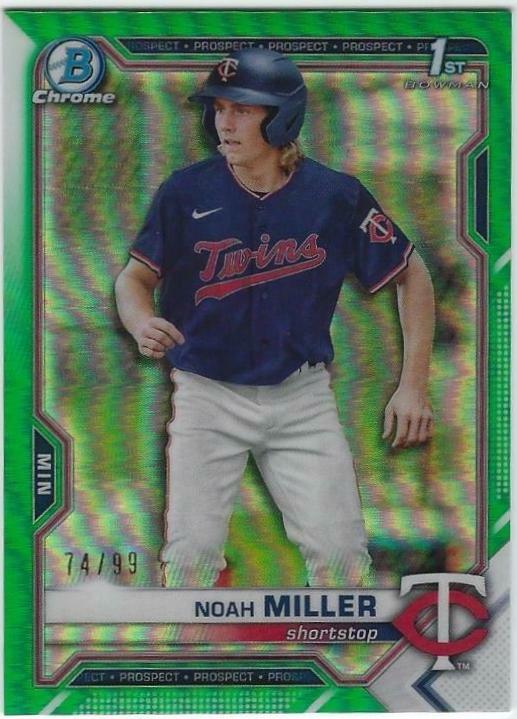 Noah Miller [Green Refractor] #BDC-109