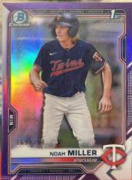 Noah Miller [Purple Refractor] #BDC-109