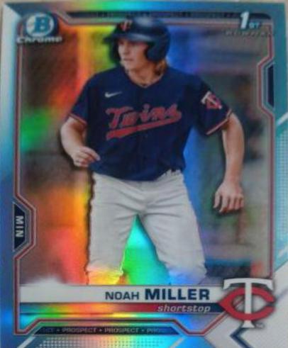Noah Miller [Sky Blue Refractor] #BDC-109