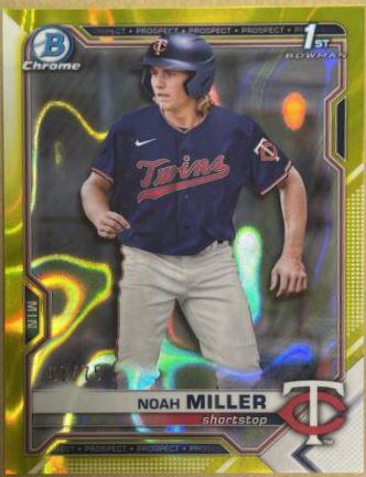 Noah Miller [Yellow Lava Refractor] #BDC-109
