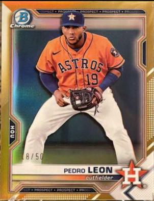 Pedro Leon [Gold Refractor] #BDC-92