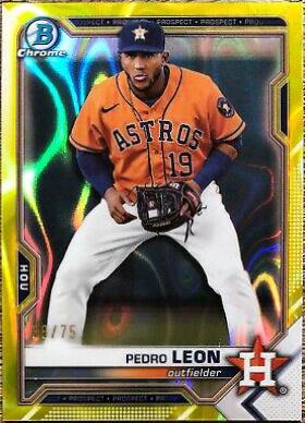 Pedro Leon [Yellow Lava Refractor] #BDC-92