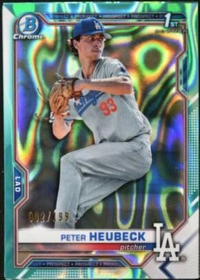 Peter Heubeck [Aqua Lava Refractor] #BDC-146