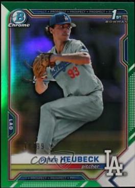 Peter Heubeck [Green Refractor] #BDC-146