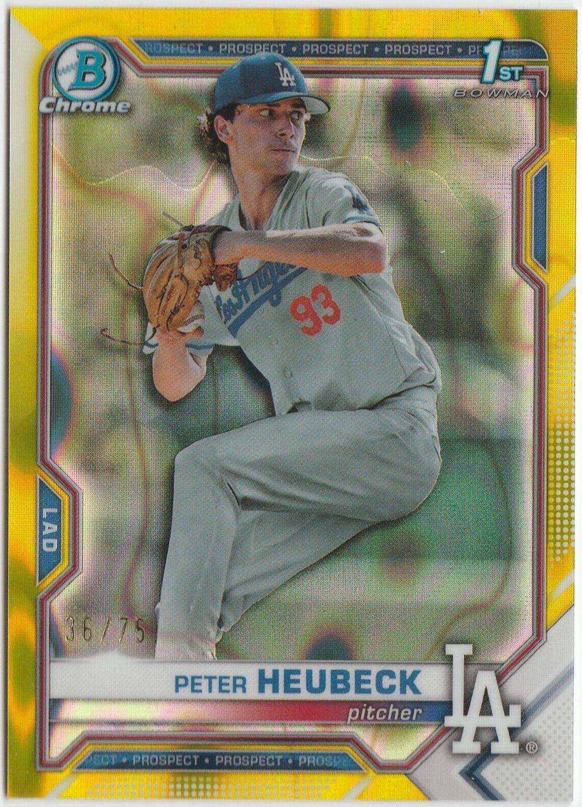 Peter Heubeck [Yellow Lava Refractor] #BDC-146